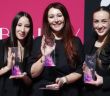 Erfolg für Isabell Niederländer: Siegerin des EUROPEAN MAKE-UP AWARD in der Kategorie New (Foto: Messe Düsseldorf. Constanze Tillmann)