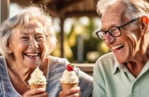 Soziale Vernetzung für junggebliebene Senioren" (Foto: AdobeStock_695287475 poto8313)
